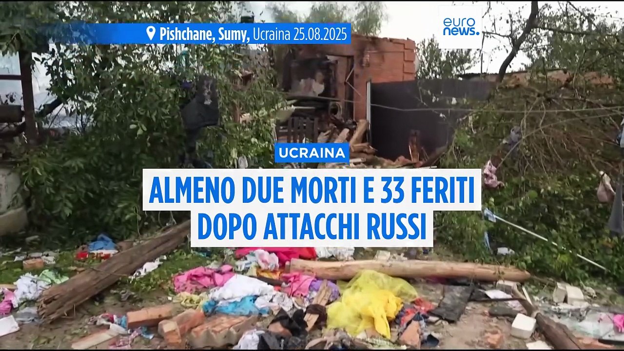 Nuovi attacchi russi in Ucraina con missili e droni, almeno due morti e 33 feriti nella notte