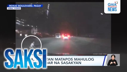 Bata, sugatan matapos mahulog sa umaandar na sasakyan | Saksi