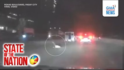 Bata, sugatan matapos mahulog mula sa umaandar na sasakyan | SONA