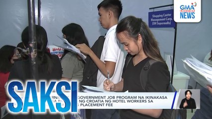 Government to government job program na ikinakasa para sa pagkuha ng Croatia ng hotel workers sa Pilipinas, walang placement fee | Saksi