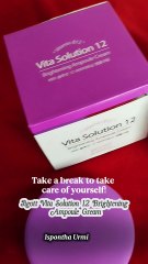১২ ভিটামিনের পাওয়ারে উজ্জ্বল ত্বক! – Vita Solution 12 Brightening Ampoule Cream