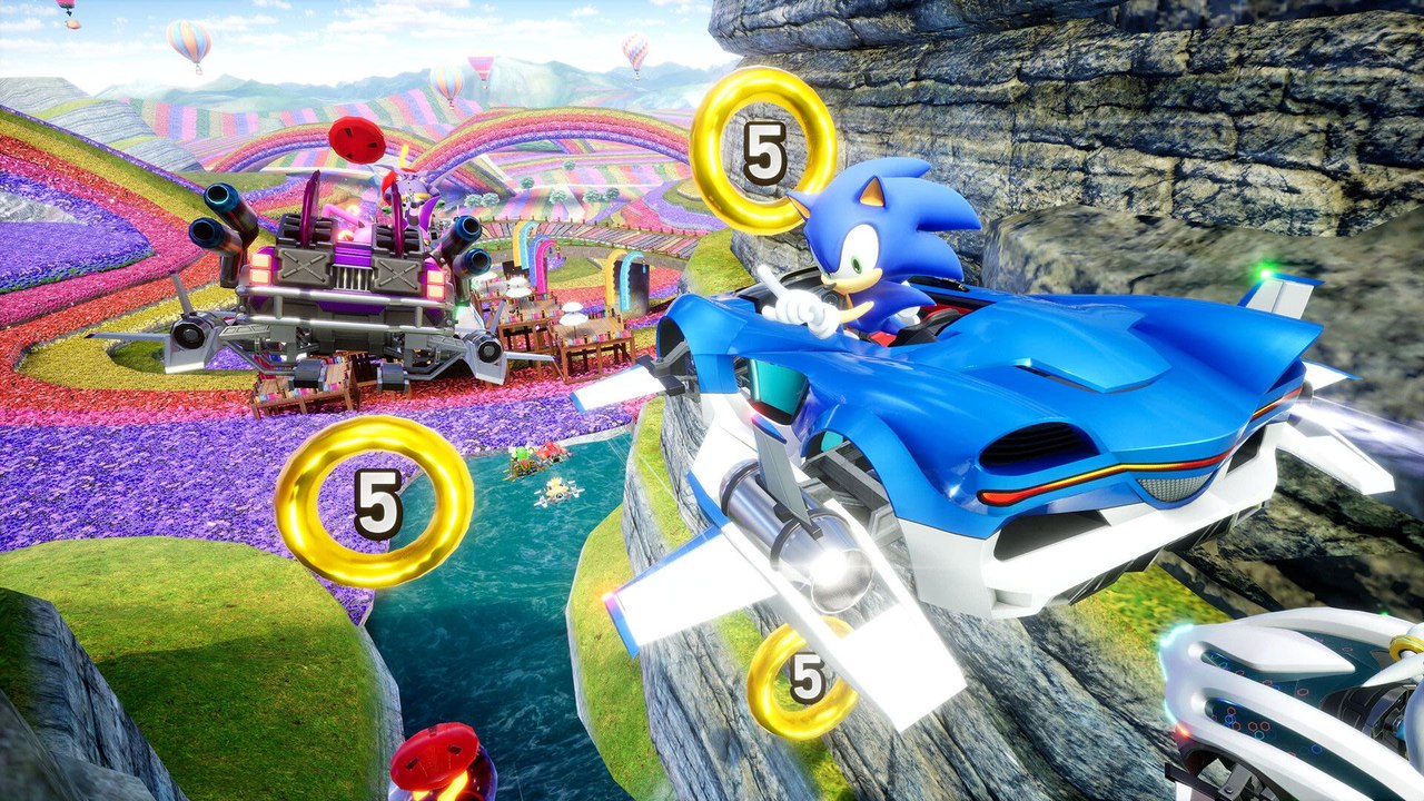 Konkurrent zu Mario Kart: Sonic Racing: CrossWorlds