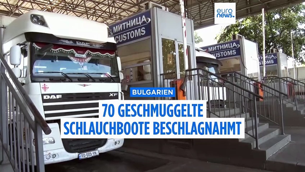 Rund 70 Schleuser-Boote beschlagnahmt: Bulgarien kontrolliert Grenzen zur Türkei
