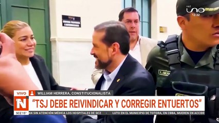 "DEBE CESAR DETENCIÓN PREVENTIVA", analista sobre Camacho