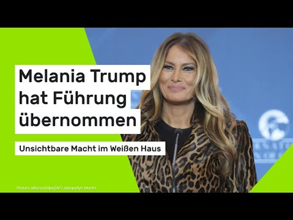 Melania Trump hat Führung übernommen