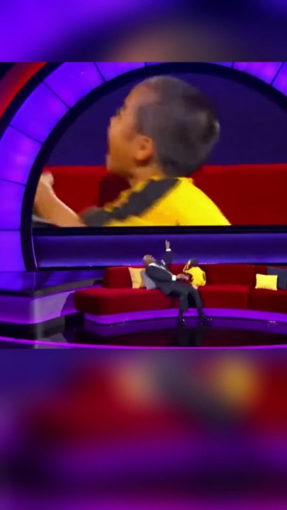 Steve Harvey And The Bruce Lee Impression This Kid
