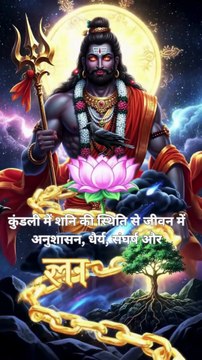 Shani Dev in Vedic Astrology | शनि ग्रह के रहस्य और प्रभाव | Saturn in Horoscope #ShaniDev #शनि