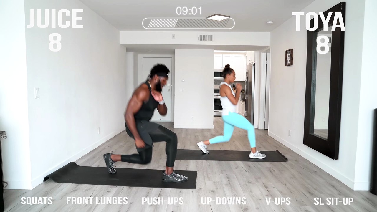 15 Minute Bodyweight AMRAP Workout [High Intensity Challenge]