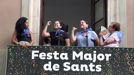 Pregón de las fiestas de Sants