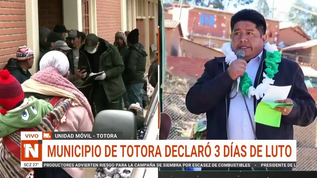 Totora declara tres días de duelo tras la muerte del alcalde y tres personas en trágico accidente
