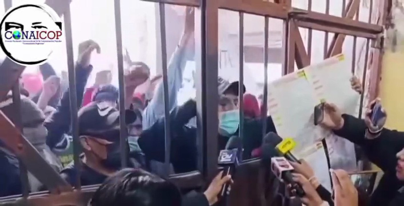 Privados de libertad protestan en el penal de San Pedro