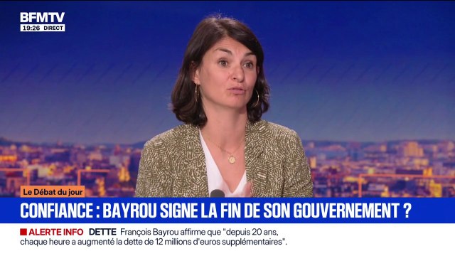 Vote de confiance du 8 septembre: Le seul vote responsable, c'est de faire en sorte que l'on change de politique , pointe Aurélie Trouvé, députée LFI de Seine-Saint-Denis