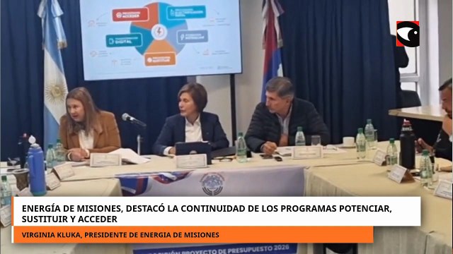 Energía de Misiones, destacó la continuidad de los programas Potenciar, Sustituir y Acceder