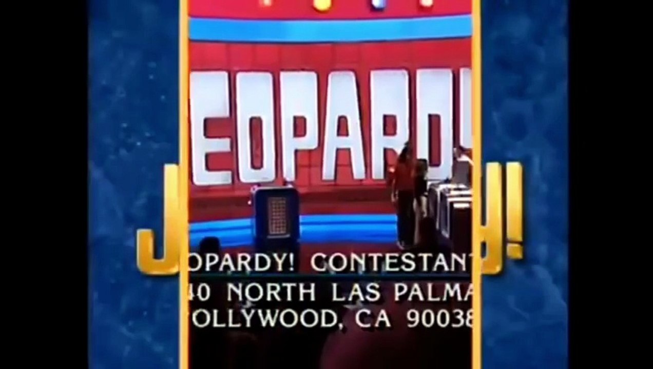 Jeopardy! contestant plug, 3/27/92