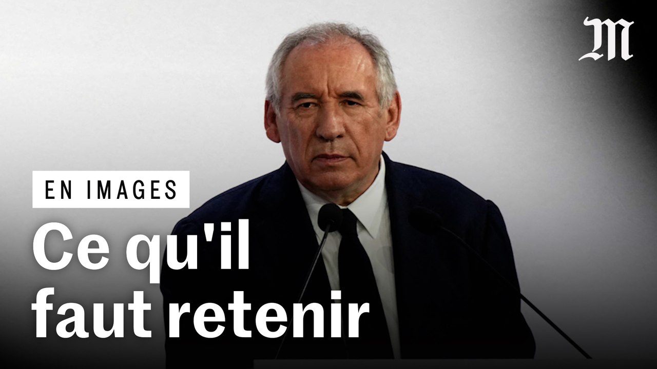 Ce qu’il faut retenir de la conférence de presse de rentrée de François Bayrou