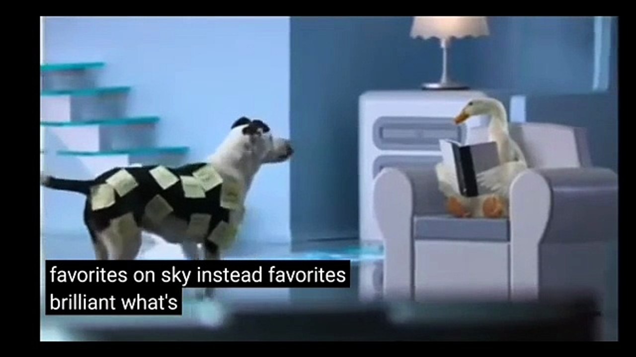 Sky TV Duck And Dog