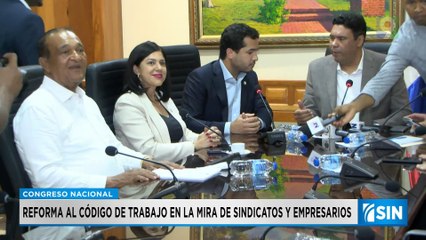 Retomaran reformas del código de trabajo | Primera Emisión SIN