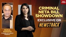Showdown over 'criminal netas' bill, Mukul Rohatgi exclusive