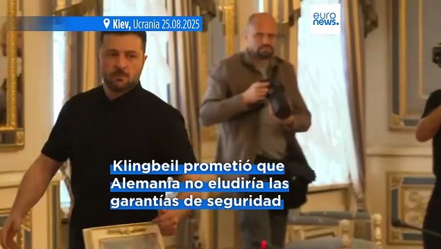 El ministro de Finanzas alemán Lars Klingbeil refuerza el apoyo a Ucrania con 9.000 millones anuales