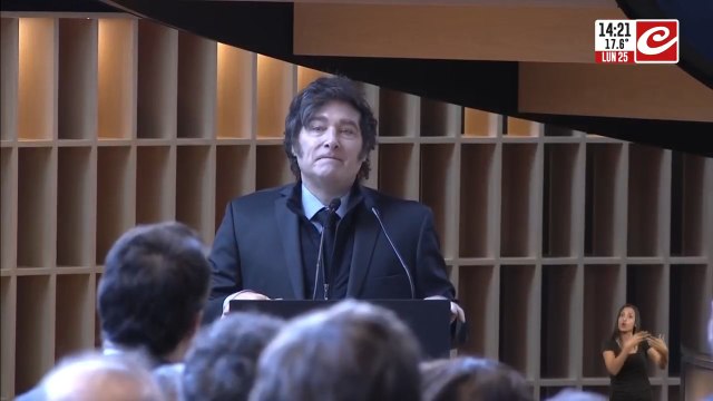 Javier Milei habló desde Vicente López: no mencionó las presuntas coimas en ANDIS