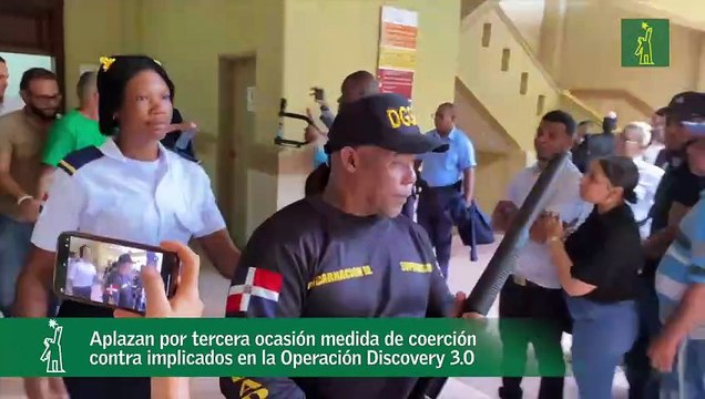 Aplazan por tercera ocasión medida de coerción contra implicados en la Operación Discovery 3.0