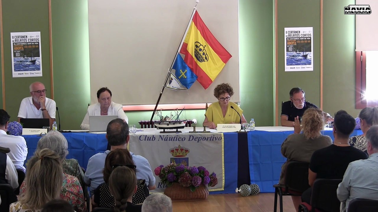 ACTO DE ENTREGA DE LOS PREMIOS DE RELATOS CORTOS CLUB NAÚTICO DEPORTIVO DE NAVIA 2025