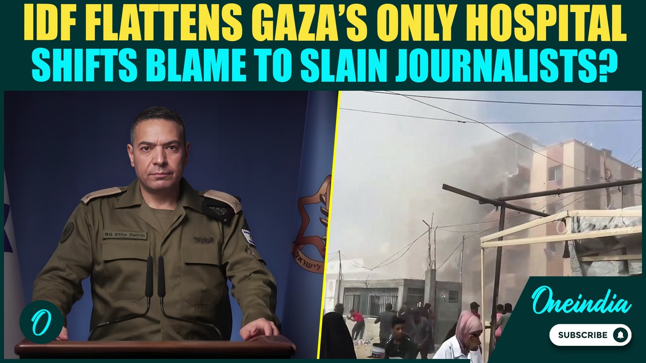 Gaza War Latest: IDF Wipes Out Gaza’s LAST STANDING Hospital With Journalists Inside, 20 Killed