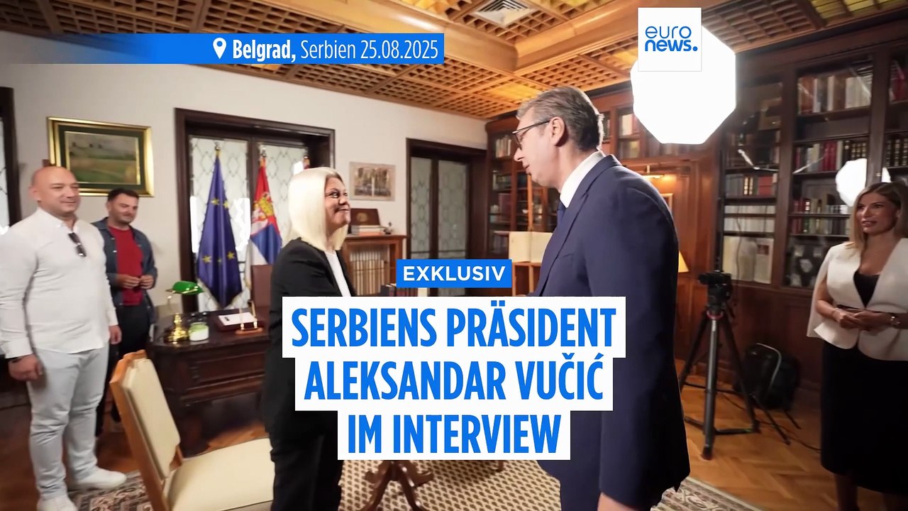 Serbiens Zukunft liegt in der EU: Präsident Vučić im Exklusivinterview mit Euronews