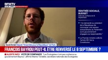 Discours de rentrée: "Je suis frappé qu'on puisse voter la censure d'un texte dont on ne connaît pas la première virgule", s'étonne David Amiel, député Ensemble pour la République de Paris