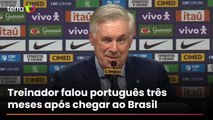 Ancelotti ‘dá bronca’ em repórter após não entender pergunta em convocação: ‘Não falou devagarinho’