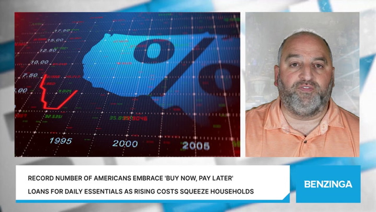 Record Number Of Americans Embrace 'Buy Now, Pay Later' Loans For Daily Essentials As Rising Costs Squeeze Households