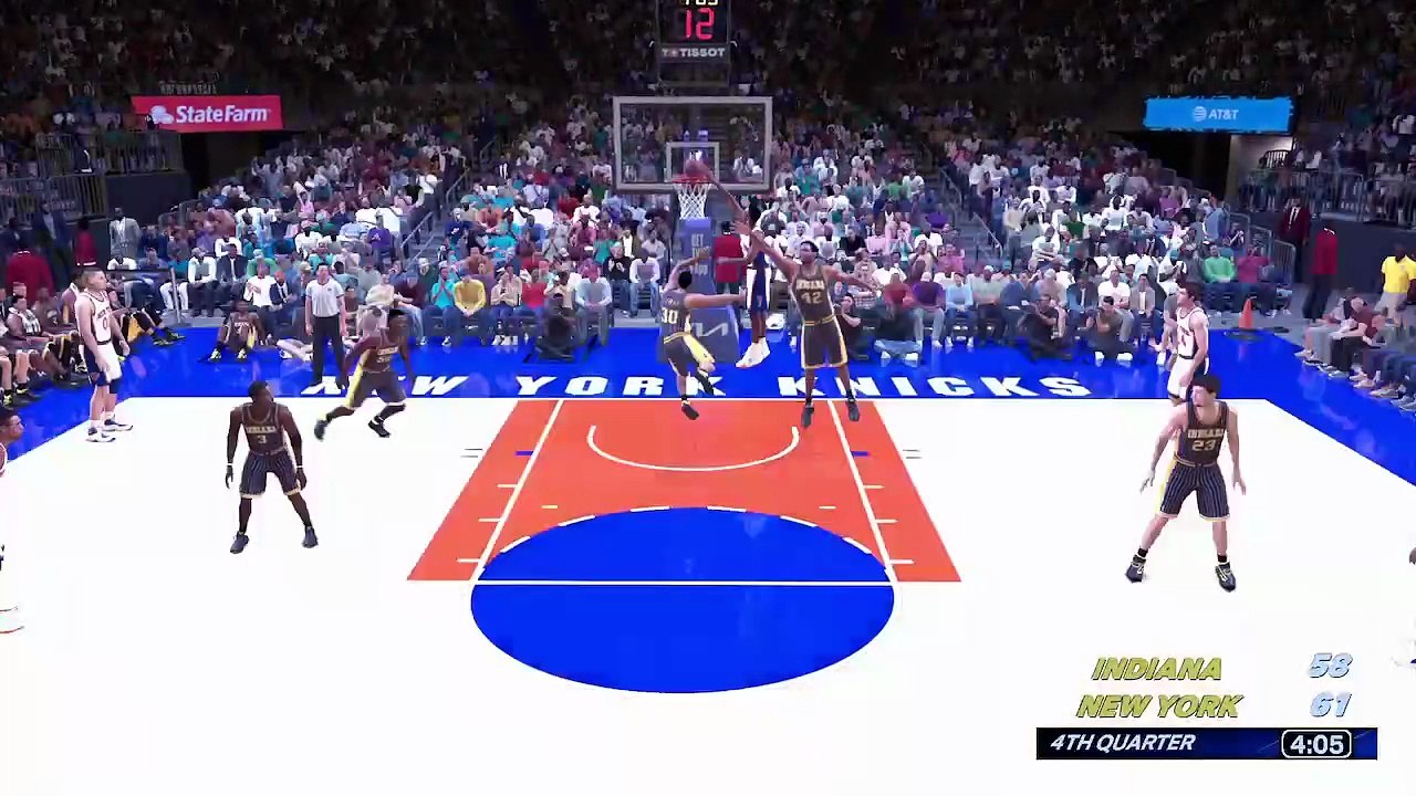 NBA2k25 Knicks Eras 99 season, Vs Pacers and Raptors