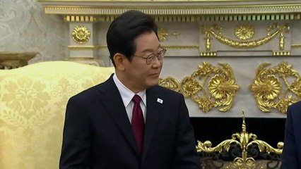 이 대통령 "트럼프는 피스메이커, 나는 페이스메이커" / YTN