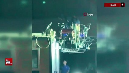 İzmir'de konteynerin üstünde ceset bulundu