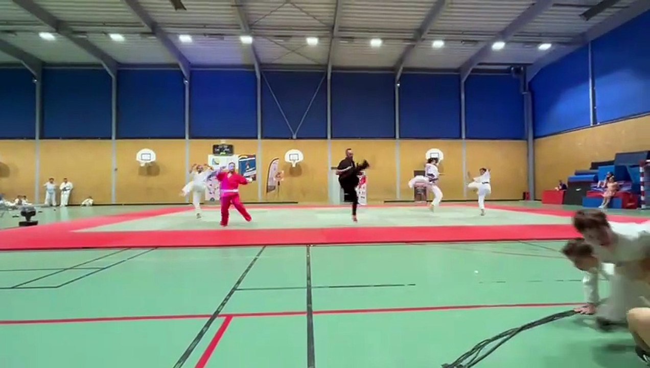 Ma prestation lors de l'evenement des arts martiaux !