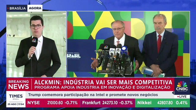 Alckmin anuncia R$ 12 bi em crédito para modernizar indústria com foco em máquinas e equipamentos