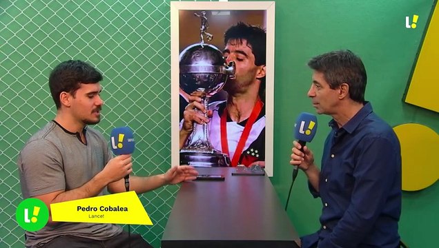 Mauro Galvão relembra gol de Juninho contra o River Plate na Libertadores