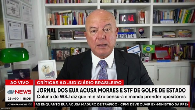 Jornal dos EUA acusa Alexandre de Moraes e STF de golpe de Estado no Brasil