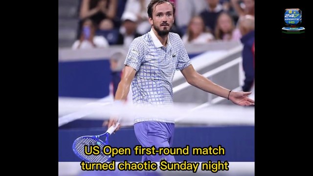 US Open descends into chaos as photographer walks on court at match point to spark player meltdown