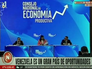 Vicepresidenta Rodríguez: El Consejo Nacional de Economía ha sido una herramienta para vencer el bloqueo