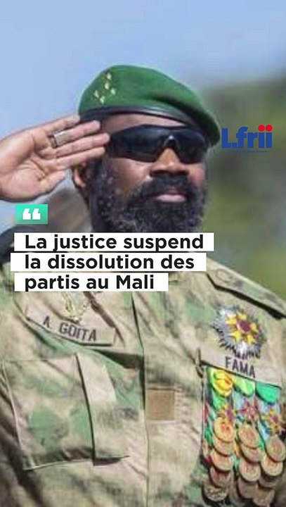 La justice suspend la dissolution des partis au Mali