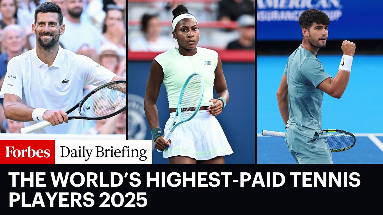 Here's The World’s Highest-Paid Tennis Players 2025