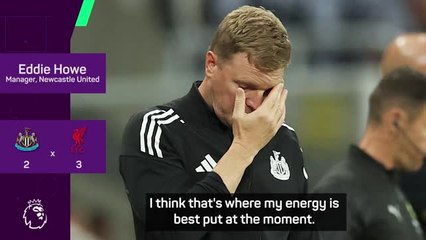 Howe admits Isak 'would have made a difference' after Liverpool defeat