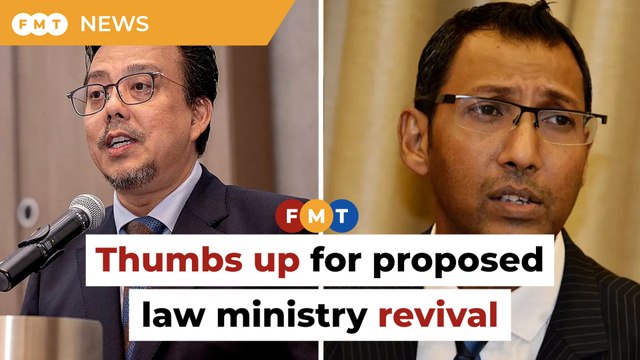 Proposed law ministry revival gets thumbs up from Bar leaders