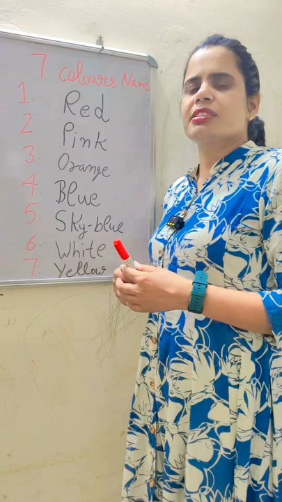 Let's learn Colors name