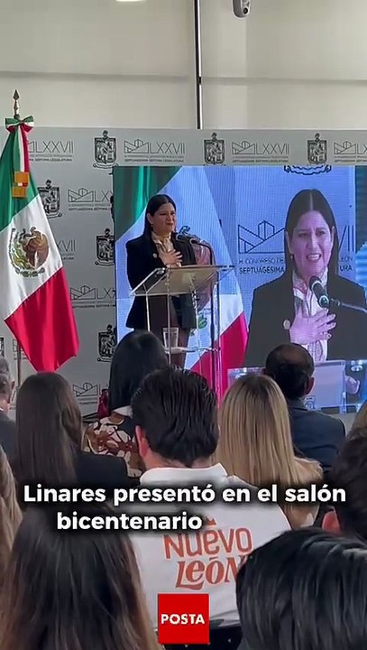 Paola Linares rinde su 1er Informe de actividades legislativas en el Congreso de Nuevo León