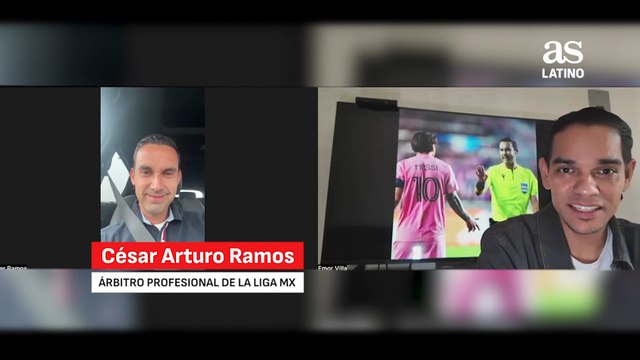 César Ramos, del arbitraje amateur a dirigir partidos de Messi y Cristiano Ronaldo