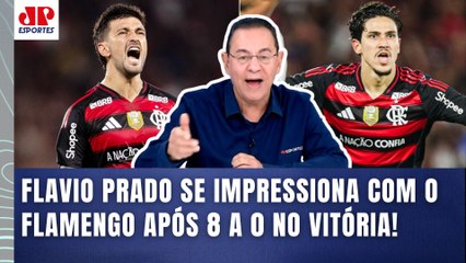 "NÓS PODEMOS ESTAR TESTEMUNHANDO um NOVO TIME HISTÓRICO do FLAMENGO!!!" 8 a 0 no Vitória CHOCA!