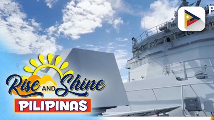 Pinakabagong barko ng Philippine Navy, dumaong sa Cebu | Jesse Atienza