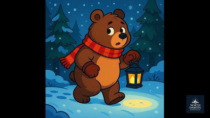 El oso revisa el bosque de invierno | Cuentos de Hadas de North Dakota - North Dakota Fairytales